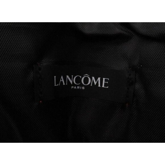 Lancome Paris Tote Bag & Benefit SF Makeup Zip Pouch Pink Purple Lined 18x14" - Picture 5 of 16